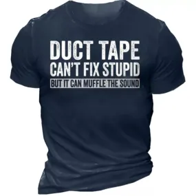 Men's Printed Cotton Half Sleeve T-shirt