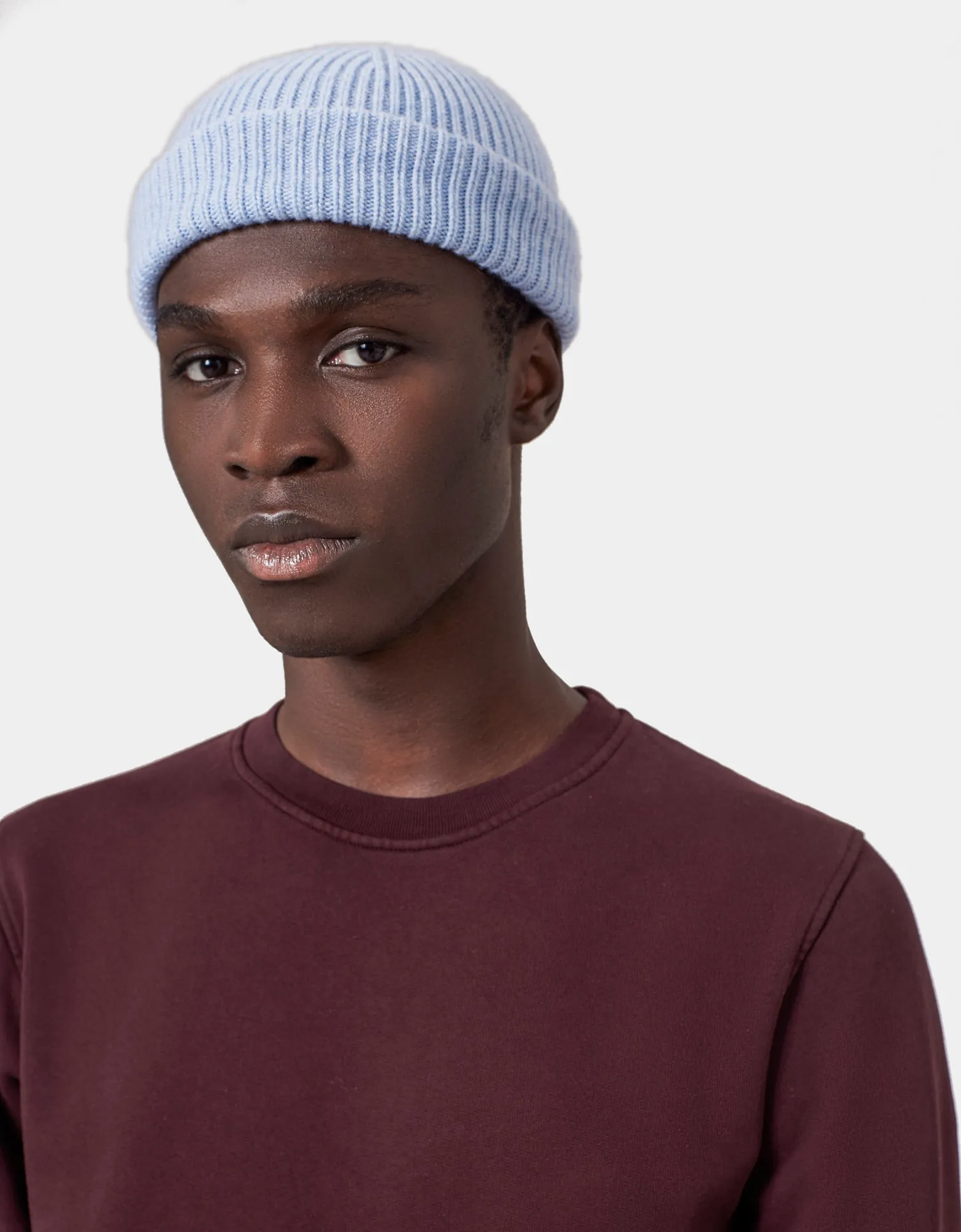 Merino Wool Beanie - Soft Yellow