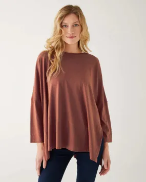 Mersea Catalina Slub Tee Autumn Leaf