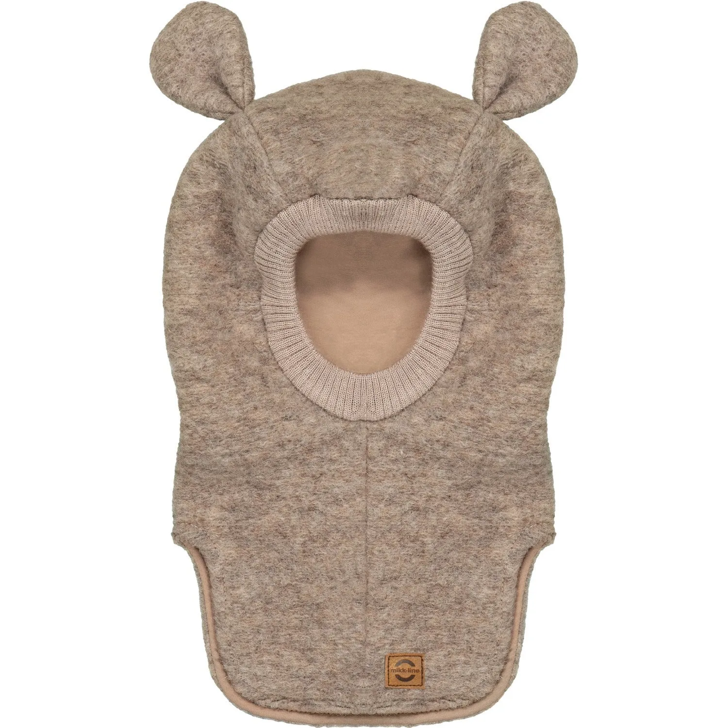 Mikk-Line Melange Denver Airwool balaclava with ears