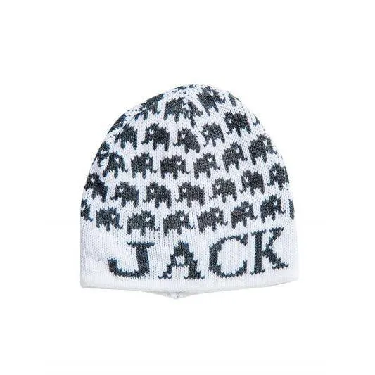 Mini Elephants Personalized Knit Hat