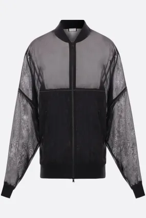 Monili Organza Bomber Jacket