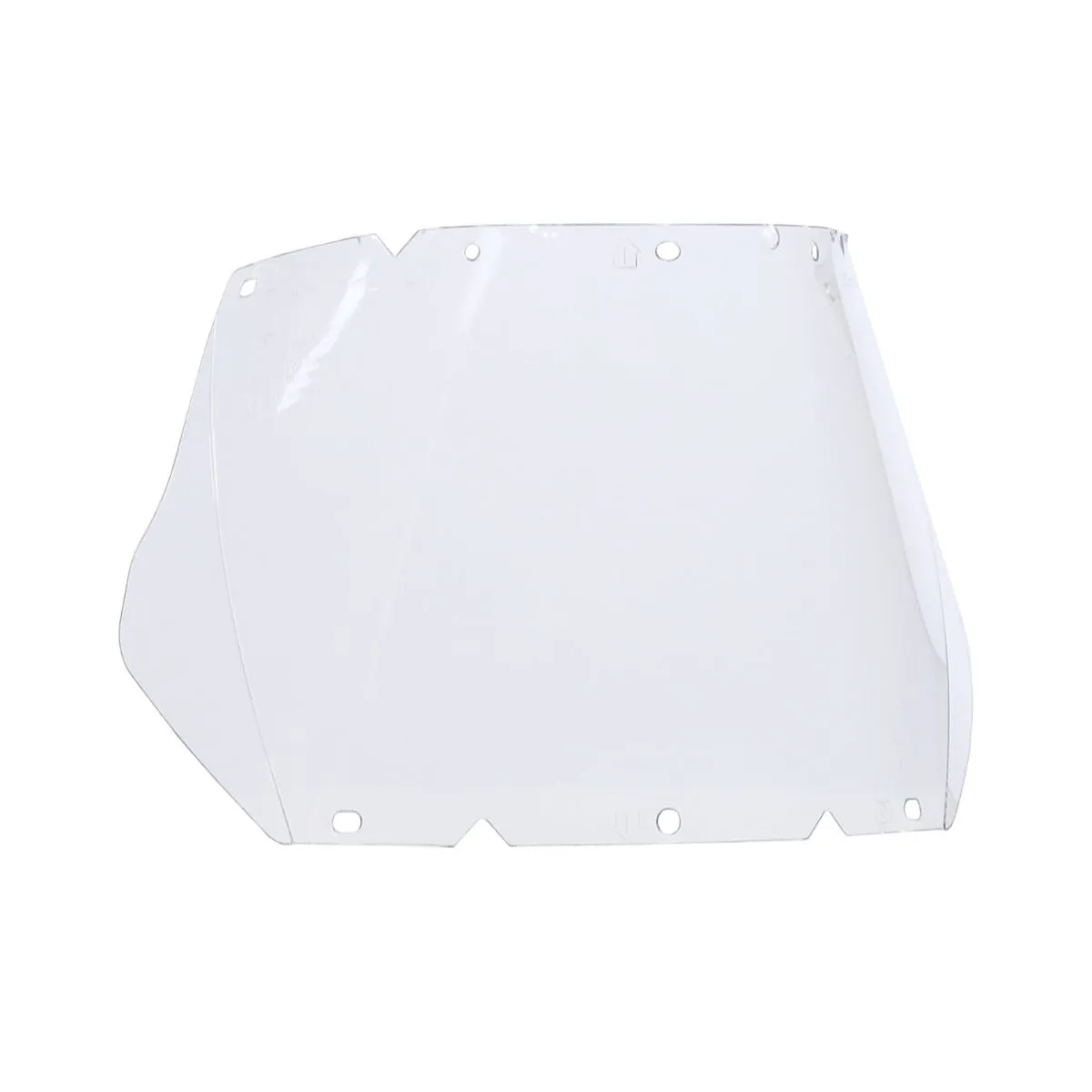 MSA V-Gard Hard Hat Visor Polycarbonate Clear Flat Nitrometer 10115837