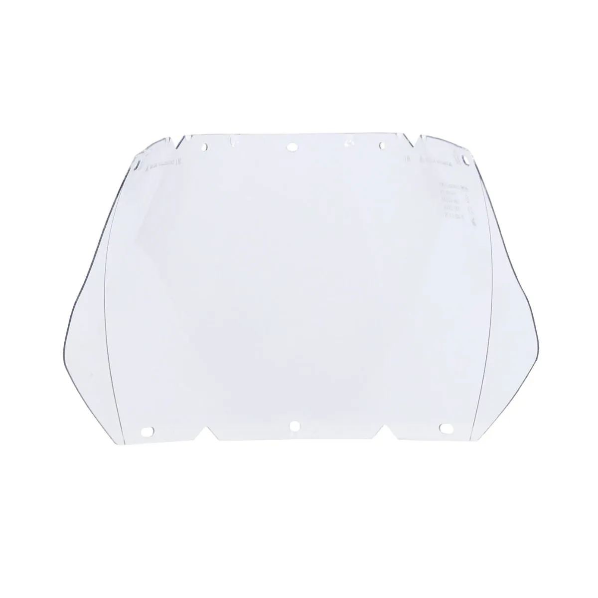MSA V-Gard Hard Hat Visor Polycarbonate Clear Flat Nitrometer 10115837