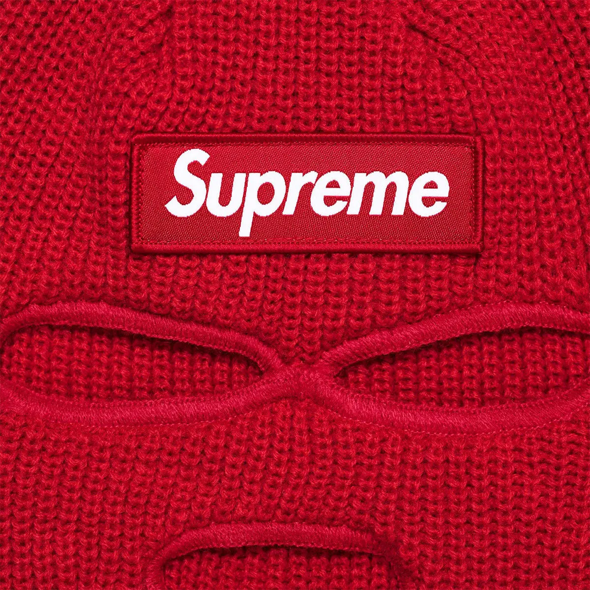 New Era® Box Logo Balaclava (Red)