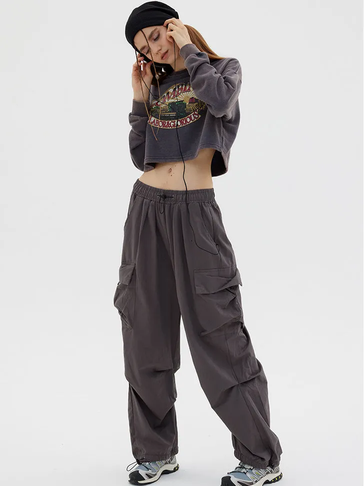 Nvuvu Vintage-inspired  Patchwork Long Sleeve T-Shirt