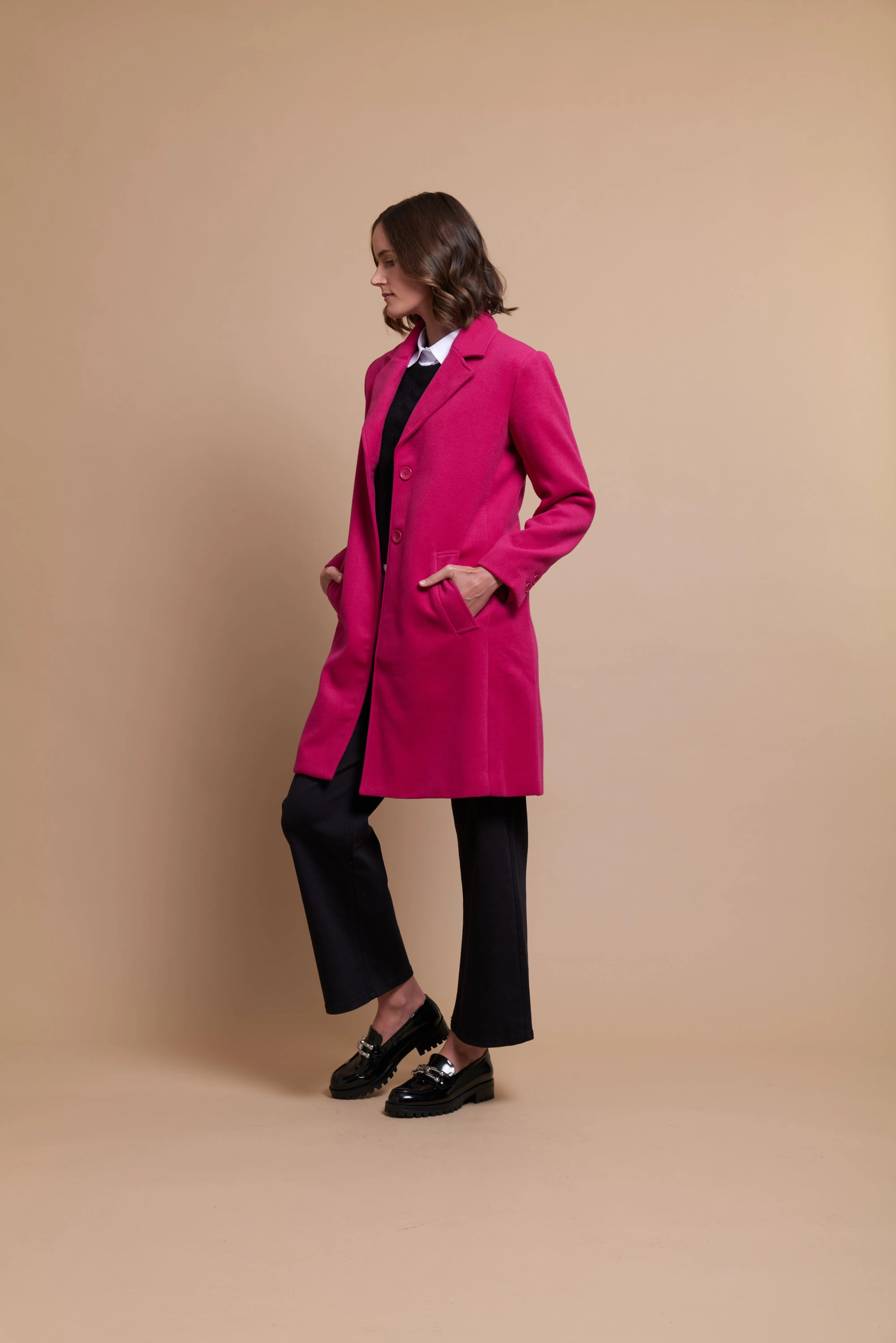 Oh3 Easy Choice Coat TP13628 - Pink