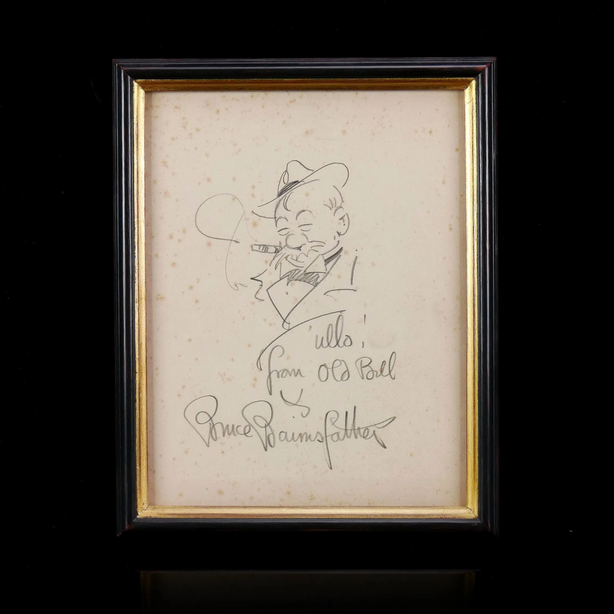 ‘Old Bill’, Captain Bruce Bairnfather’s Eponymous Hero, circa 1920