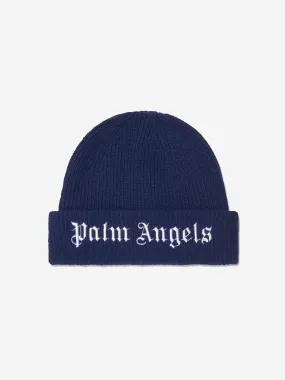 Palm Angels Kids Knitted Logo Beanie