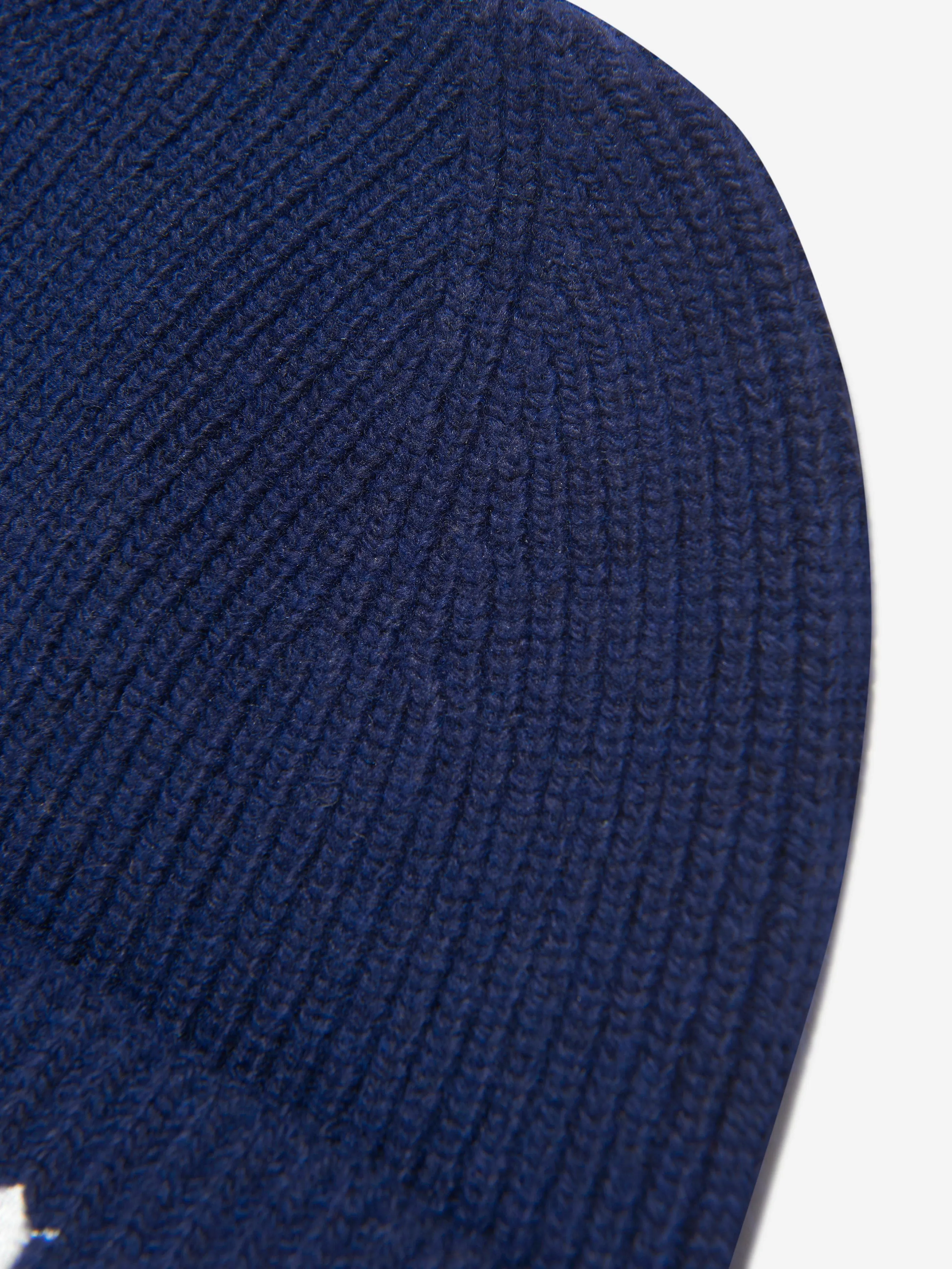 Palm Angels Kids Knitted Logo Beanie