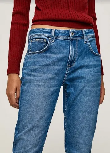 Pepe Jeans Mom Fit High-waist-Jeans VIOLET Relaxed Passform VS3