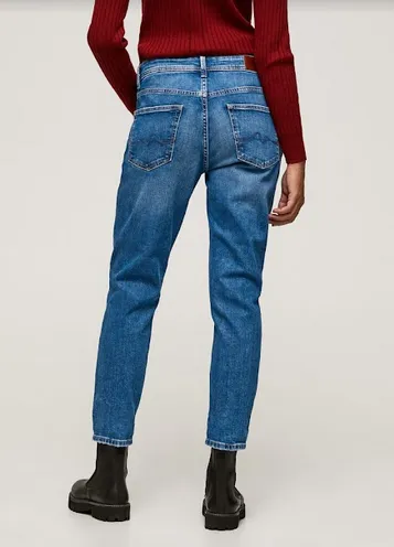 Pepe Jeans Mom Fit High-waist-Jeans VIOLET Relaxed Passform VS3