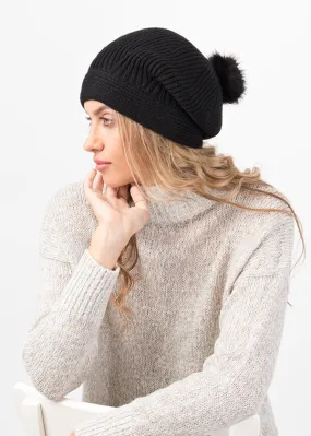 Pia Rossini Molly Beanie Pom Hat