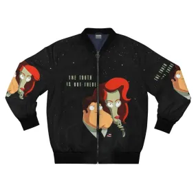 "Truth Is Out There" Alien X-Files Bomber Jacket
