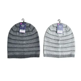 Relaxed Knit Hat Striped