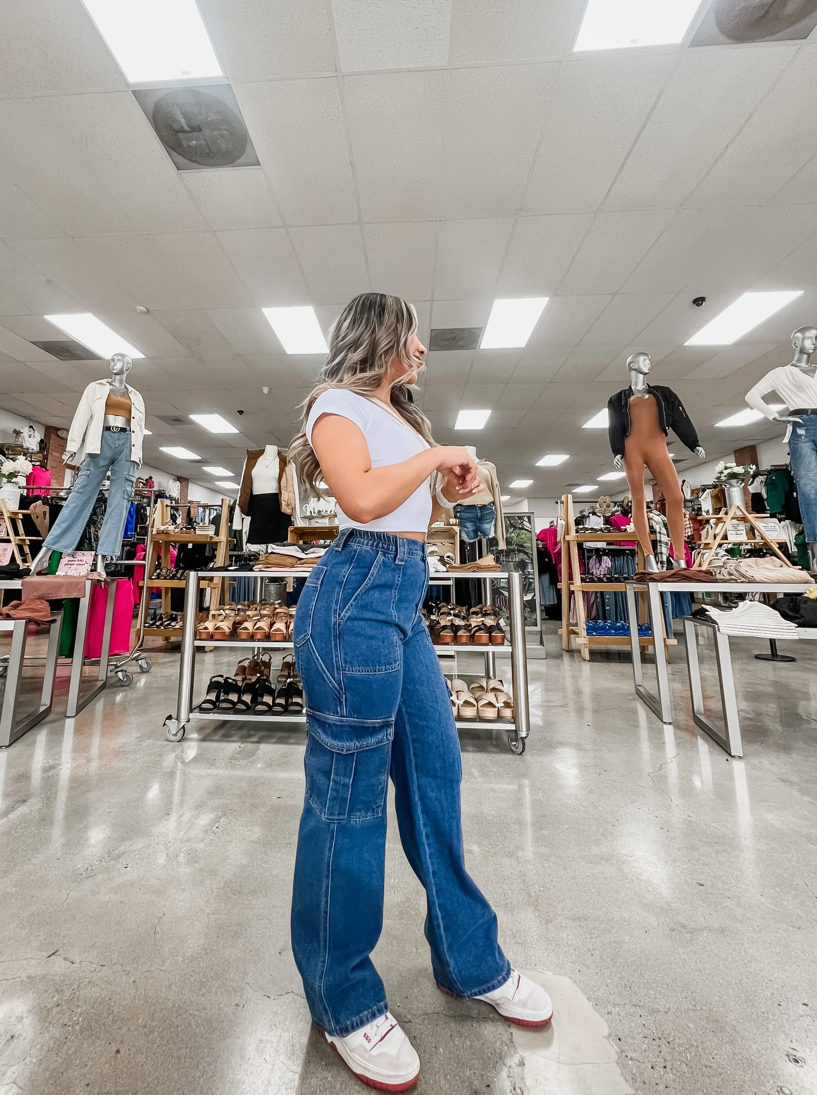 RESTOCK! Noelle High Waist Skater Jeans