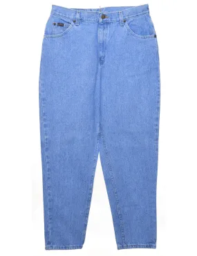 Riders High Waist Light Wash Tapered Jeans - W30 L29