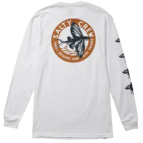 Salty Crew Fly By Long Sleeve T-Shirt - White