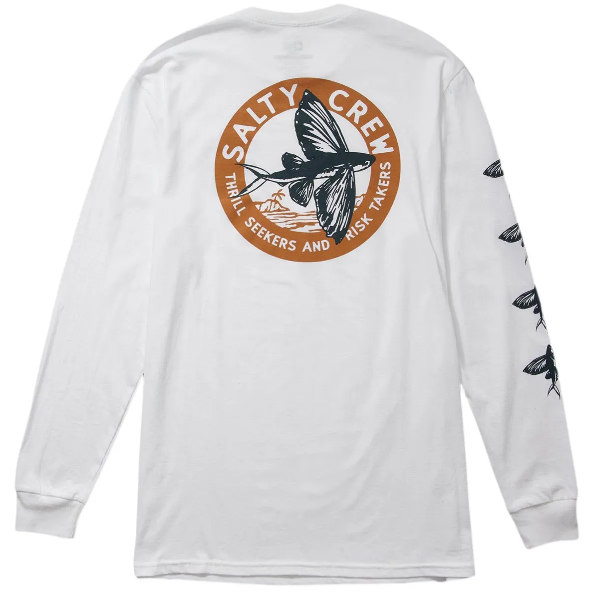 Salty Crew Fly By Long Sleeve T-Shirt - White