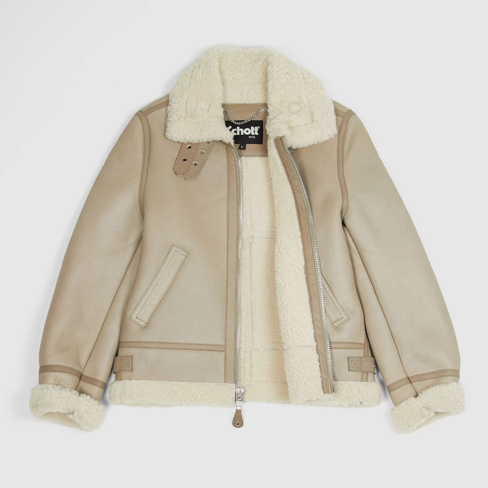 Schott N.Y.C. Ladies B-3 Leather Jacket