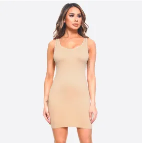 Seamless Slip Dress - Stone