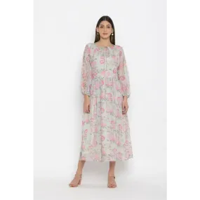Sew You Soon Women Floral Print A-Line Maxi Dress