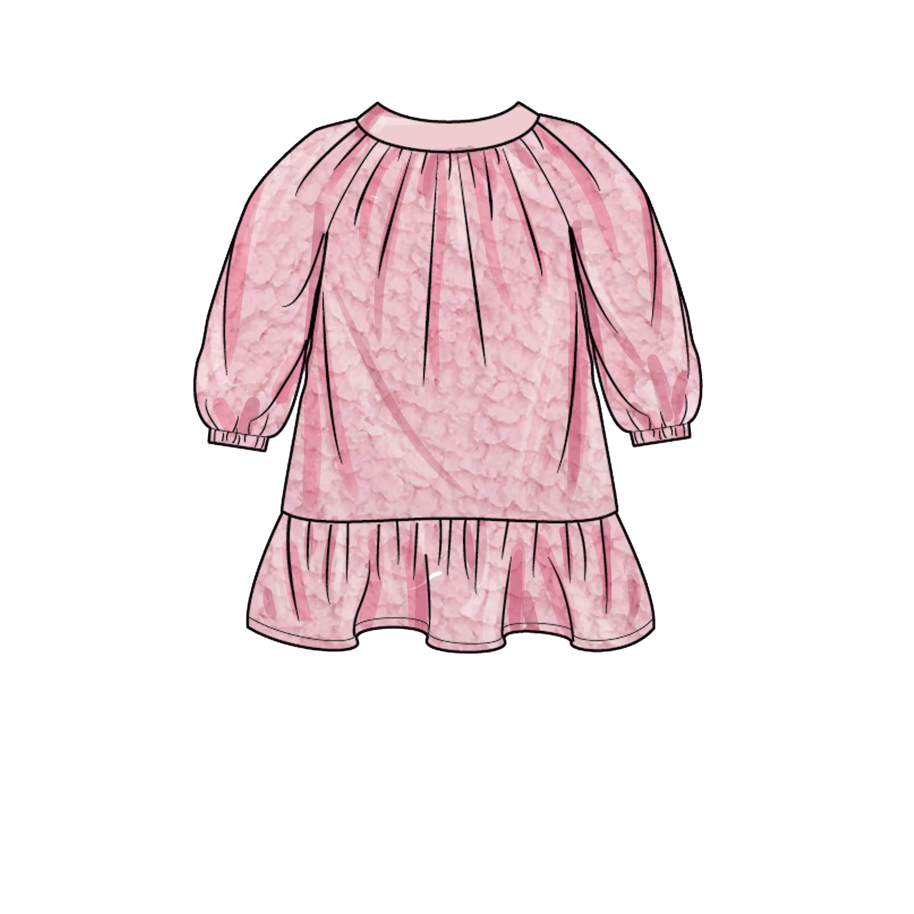 Simplicity Pattern S9460 Toddlers' & Children's Dress, Top & Pants