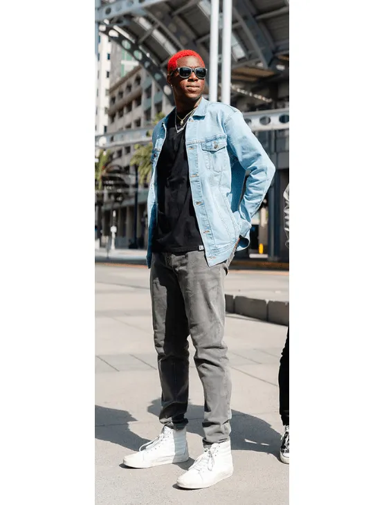 Slim Grey Jeans