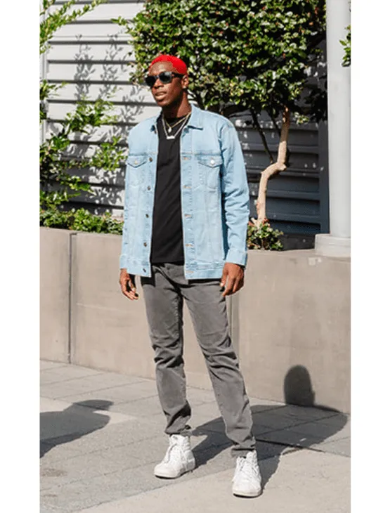 Slim Grey Jeans