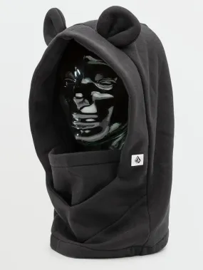 Snow Creature Hood Thingy Black Balaclava