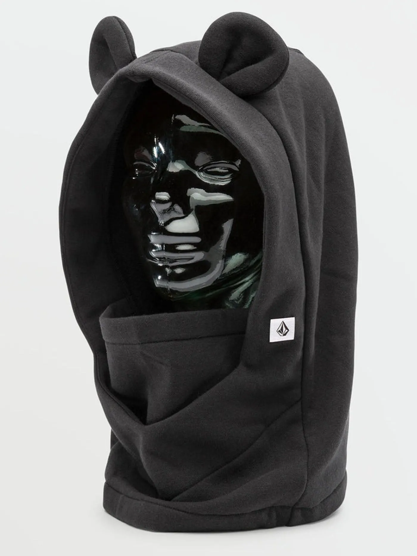 Snow Creature Hood Thingy Black Balaclava