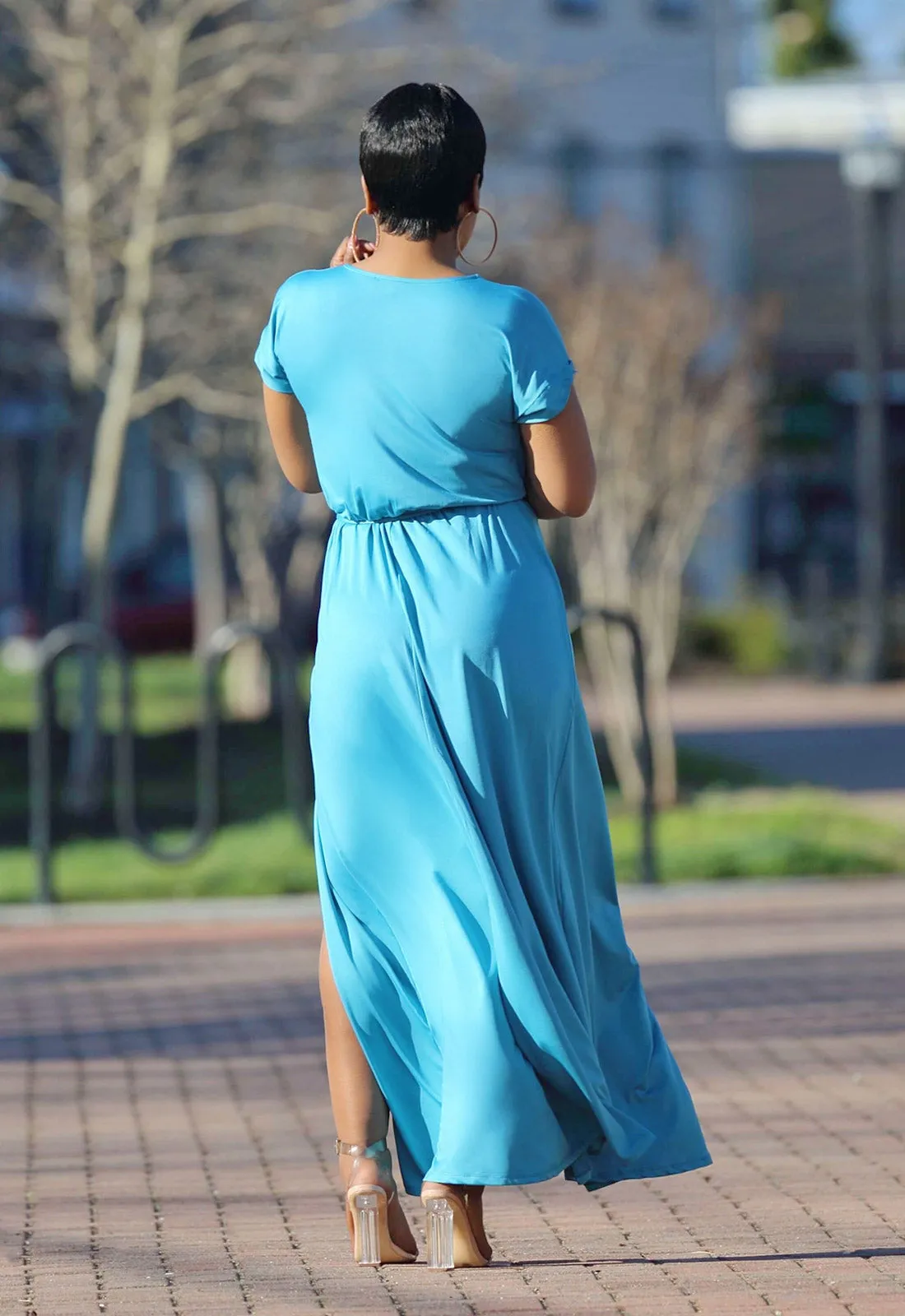 Special Occasion | Dolman Sleeve Maxi Dress