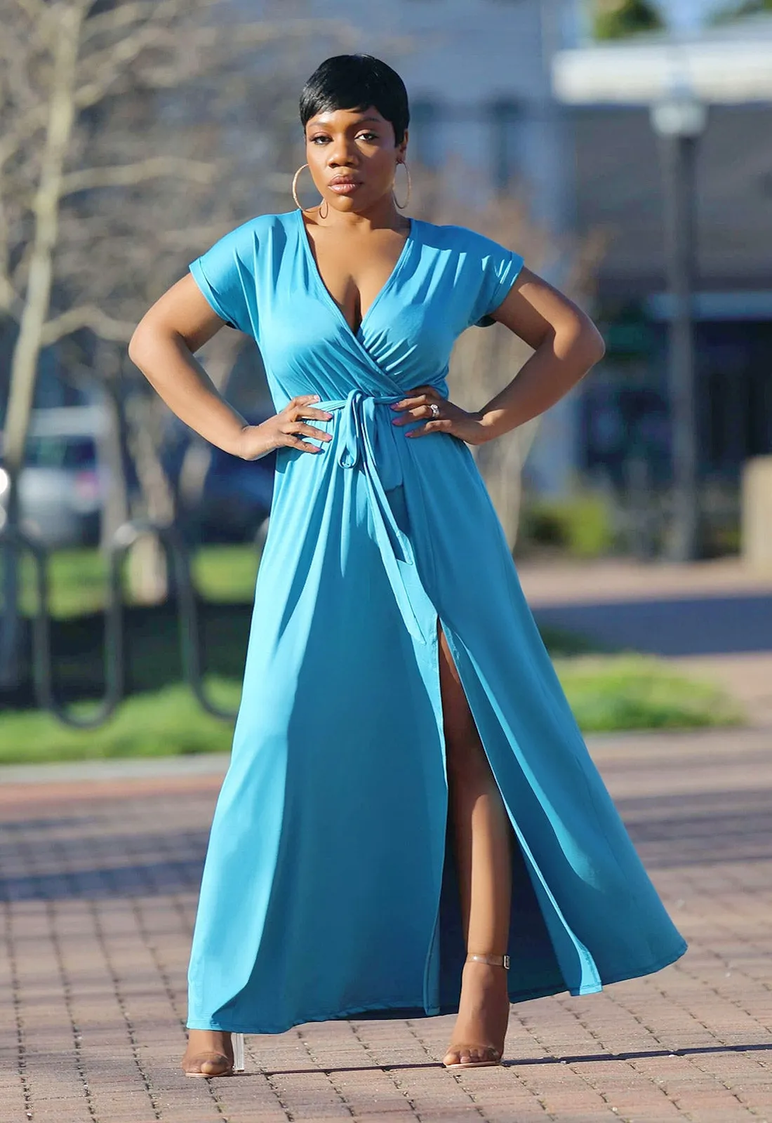Special Occasion | Dolman Sleeve Maxi Dress