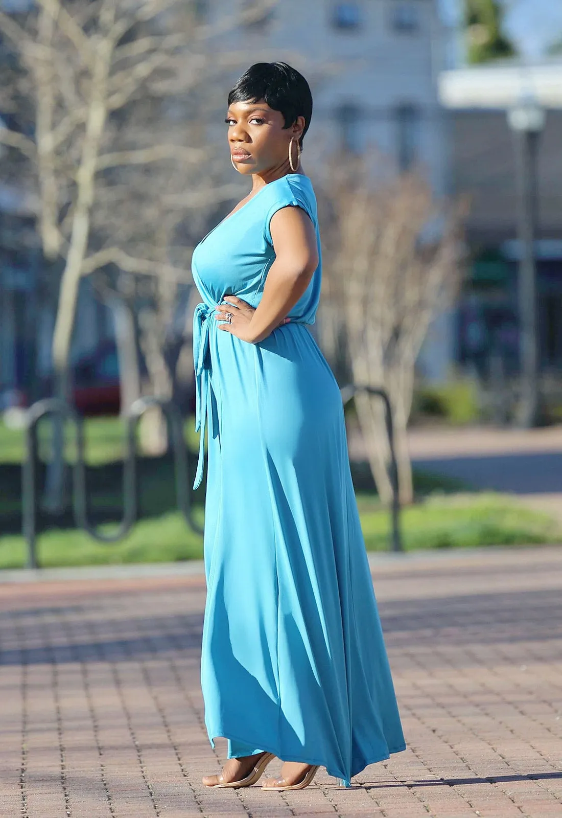Special Occasion | Dolman Sleeve Maxi Dress
