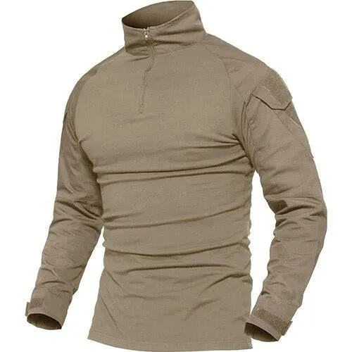 Tactical Men Military Army Green SWAT Combat Shirt