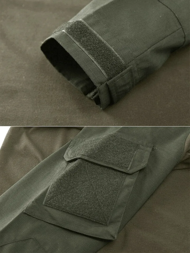 Tactical Men Military Army Green SWAT Combat Shirt