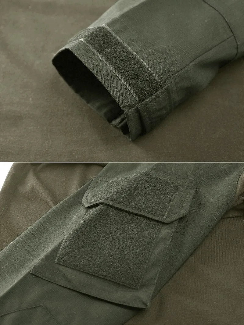 Tactical Men Military Army Green SWAT Combat Shirt