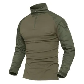 Tactical Men Military Army Green SWAT Combat Shirt