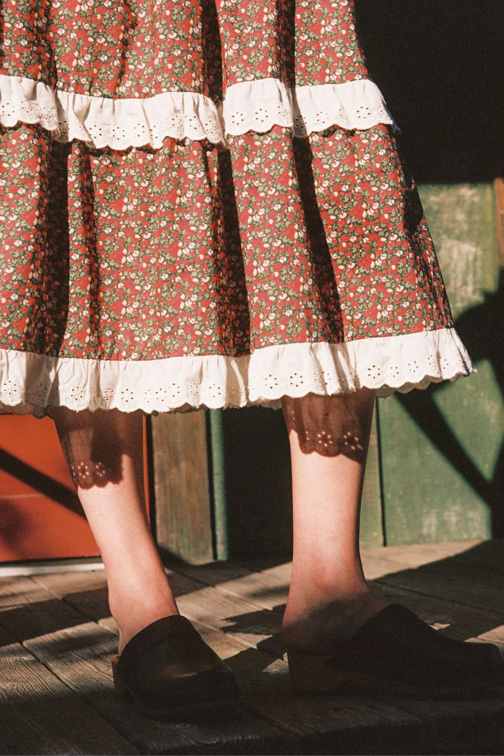 The Emma Dress | Evergreen Apple Harvest