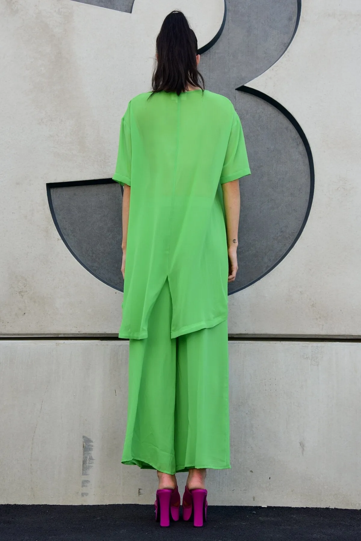 The Great Drape Pant | Green