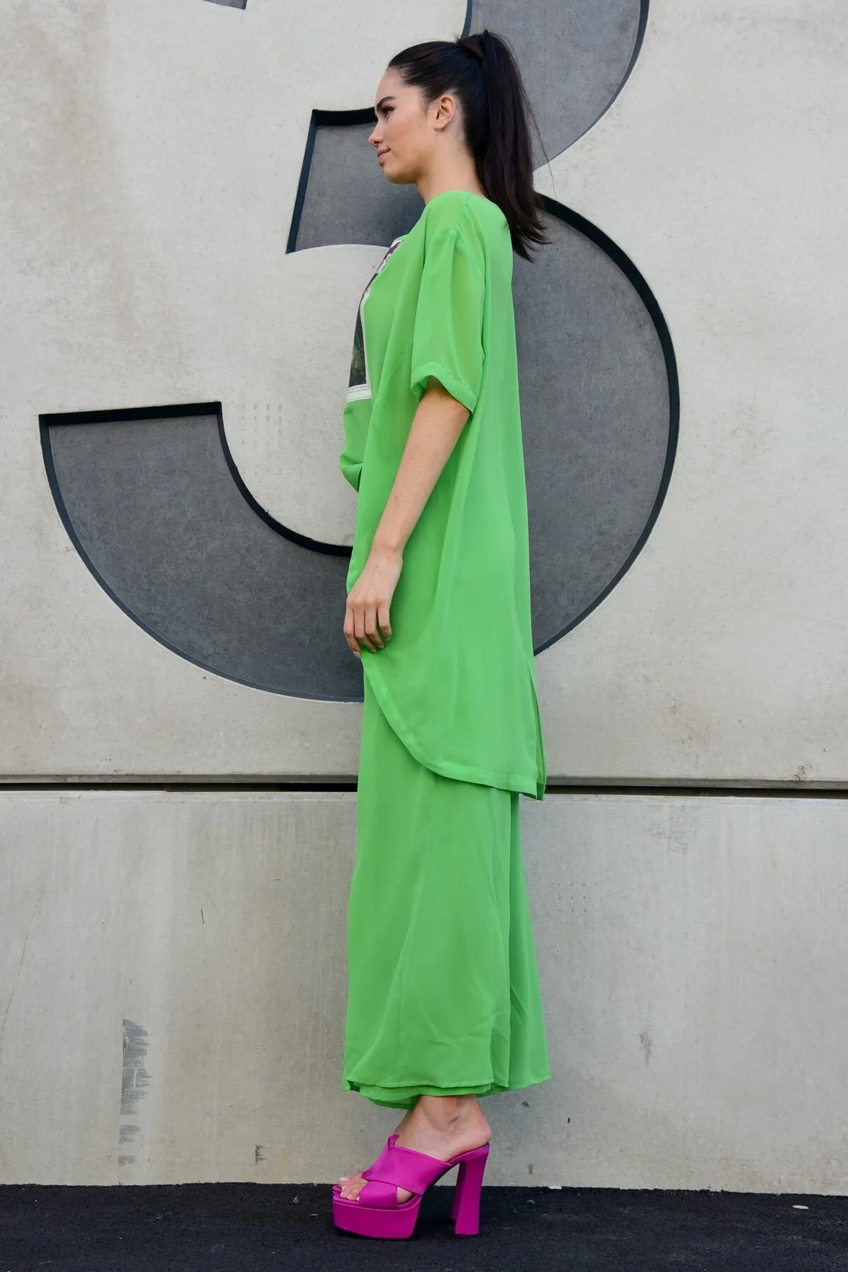 The Great Drape Pant | Green