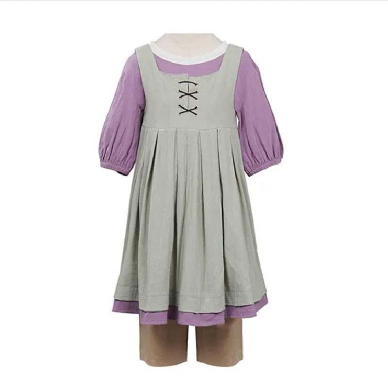 The Sea Beast Maisie Cosplay Costume Kids Girl Dress Halloween Carnival Suit