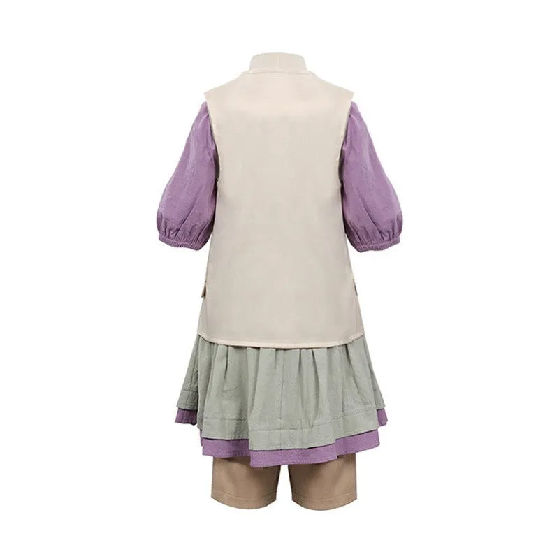 The Sea Beast Maisie Cosplay Costume Kids Girl Dress Halloween Carnival Suit