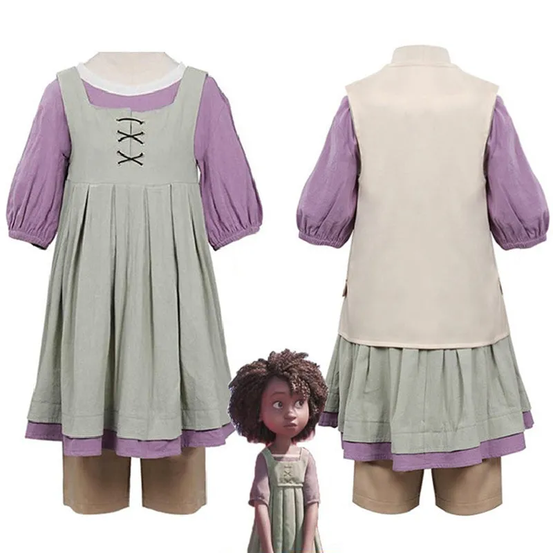 The Sea Beast Maisie Cosplay Costume Kids Girl Dress Halloween Carnival Suit