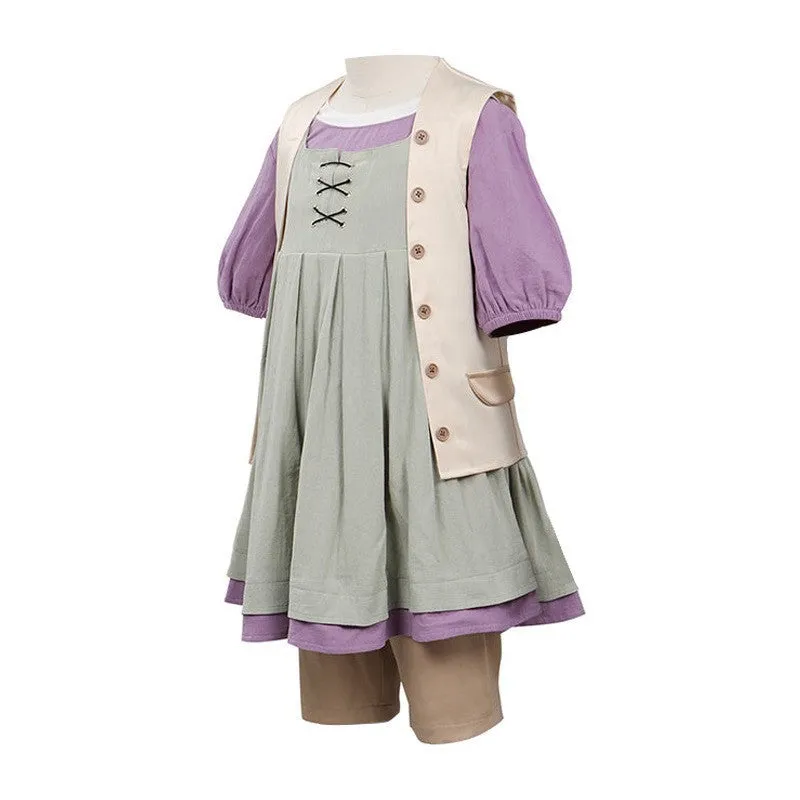 The Sea Beast Maisie Cosplay Costume Kids Girl Dress Halloween Carnival Suit