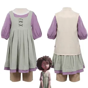 The Sea Beast Maisie Cosplay Costume Kids Girl Dress Halloween Carnival Suit