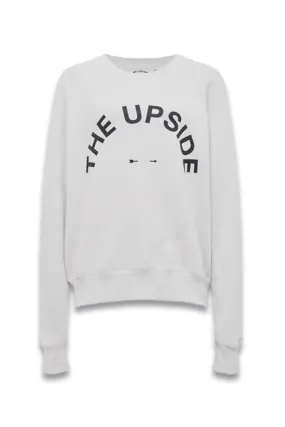 The Upside Crew Neck Jumper In White
