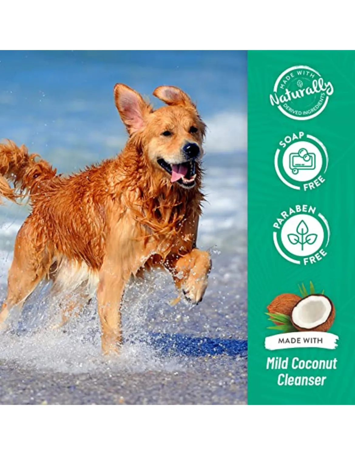 Tropiclean Papaya & Coconut Pet Shampoo & Conditioner (2 Sizes)