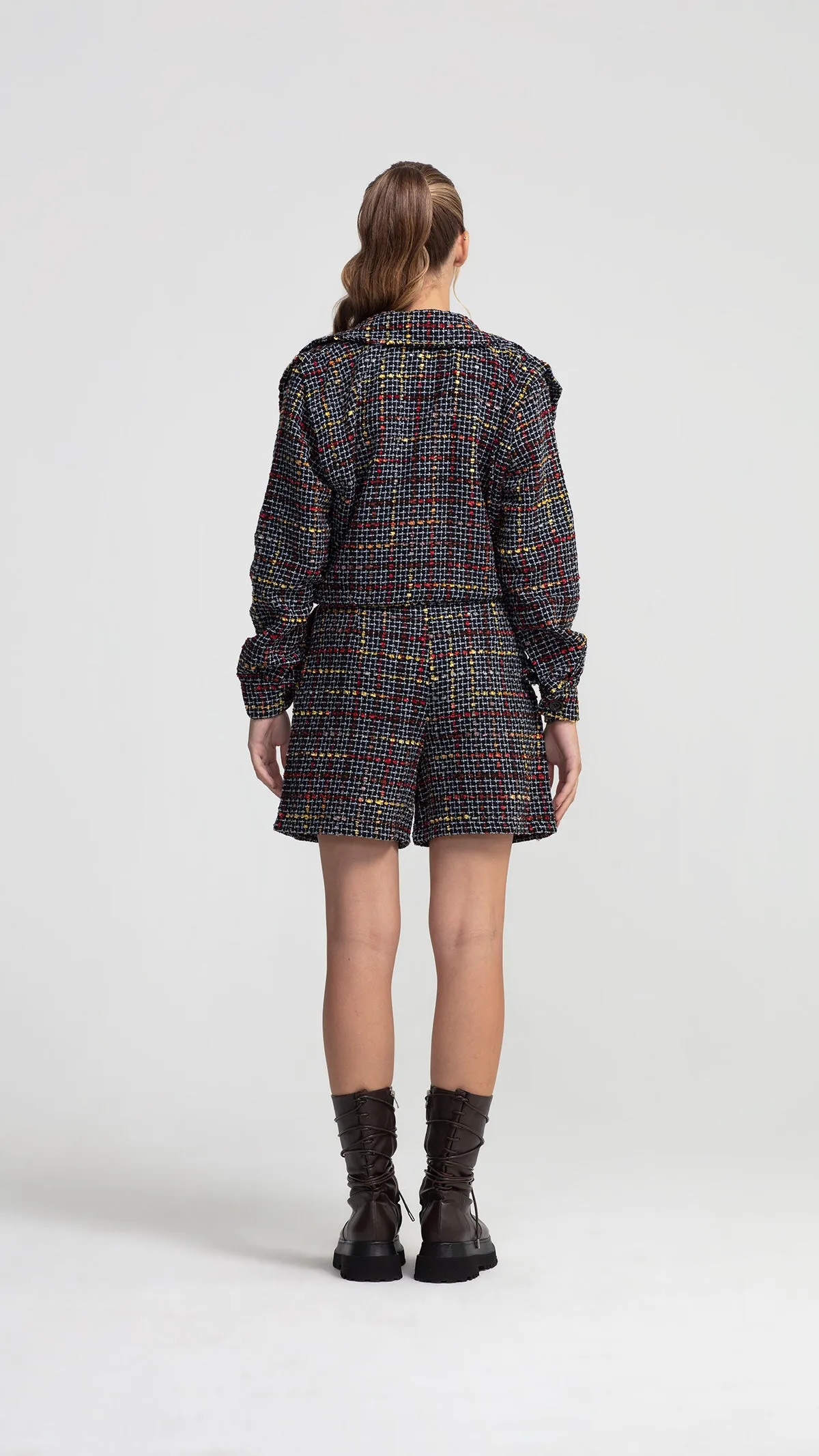 Tweed  Bomber Jacket