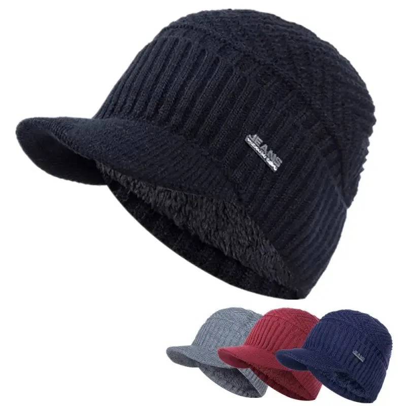 Unisex Warm Winter Beanie - High-Quality Cotton, Comfortable Fit